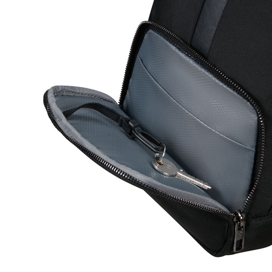 Samsonite SackSquare Slingbag Medium in the color Black. image number 6